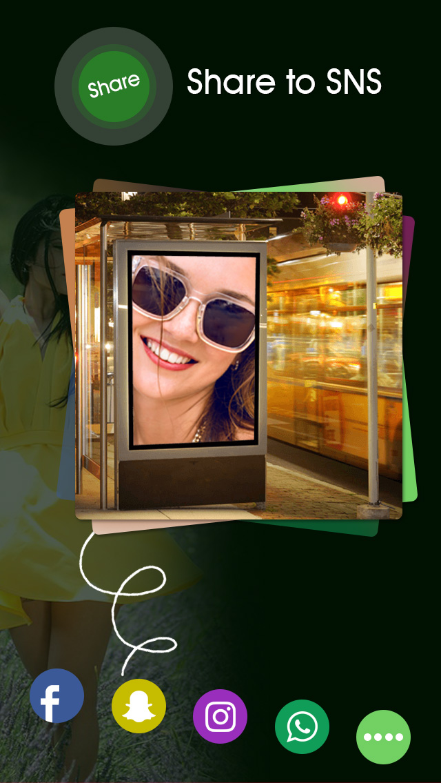 اسکرین شات 6 برنامه City Hoarding Photo Frame