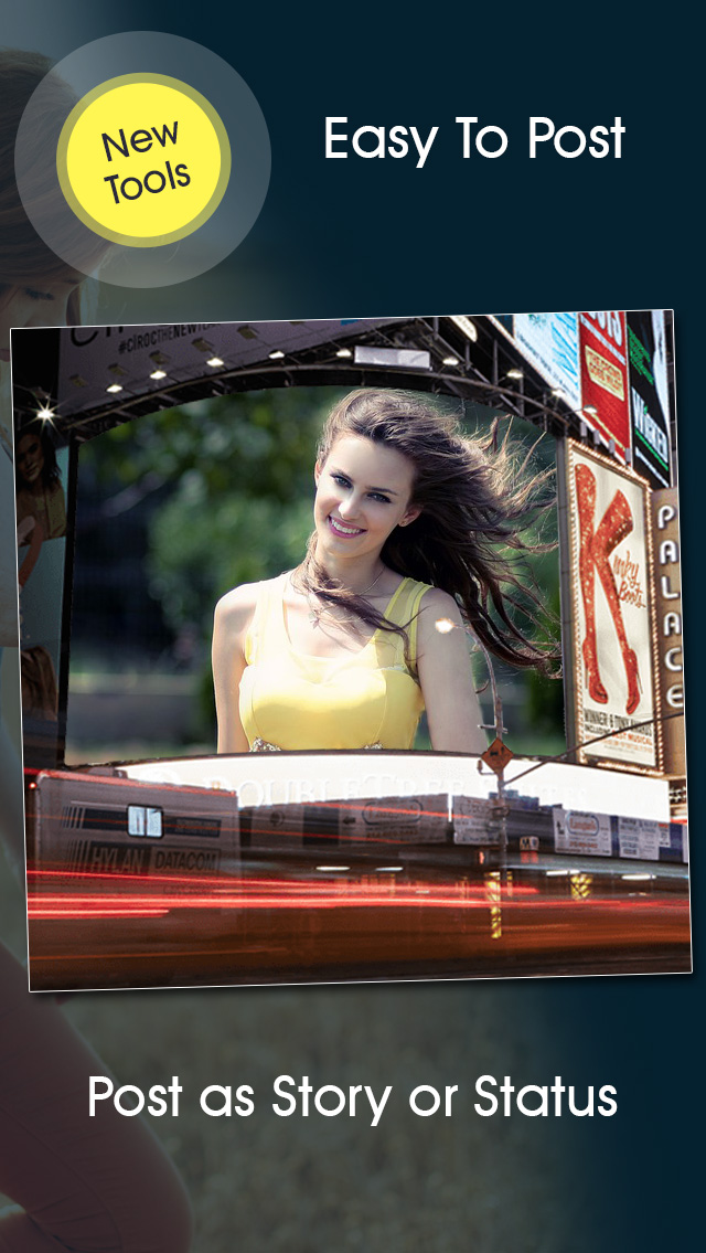 اسکرین شات 5 برنامه City Hoarding Photo Frame
