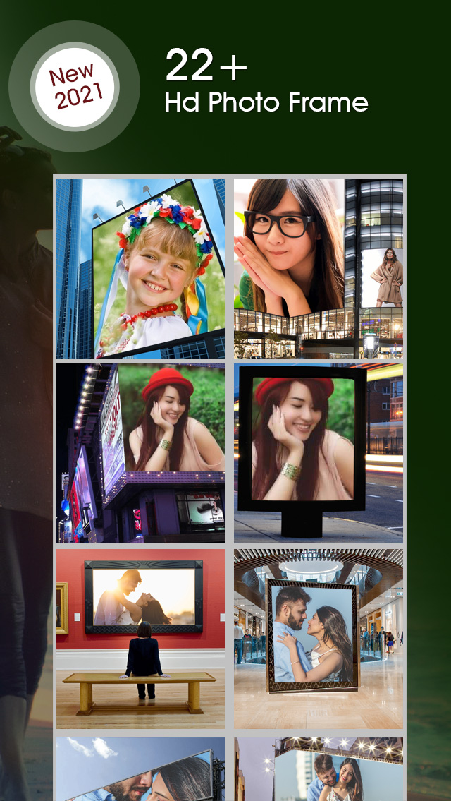 اسکرین شات 1 برنامه City Hoarding Photo Frame