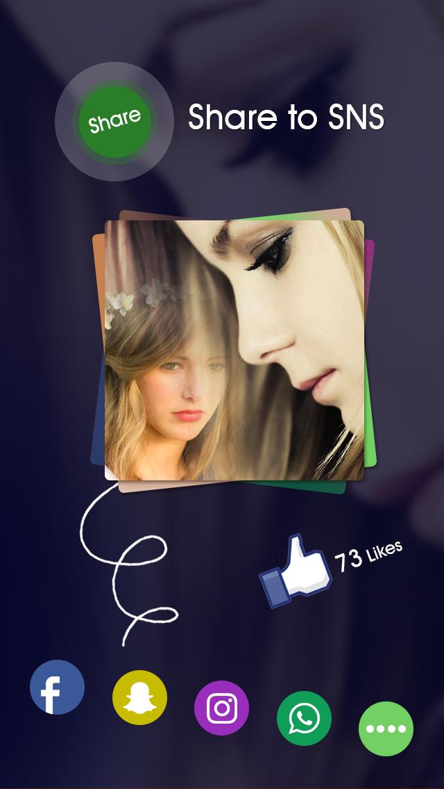 اسکرین شات 8 برنامه Miss You Photo Frame