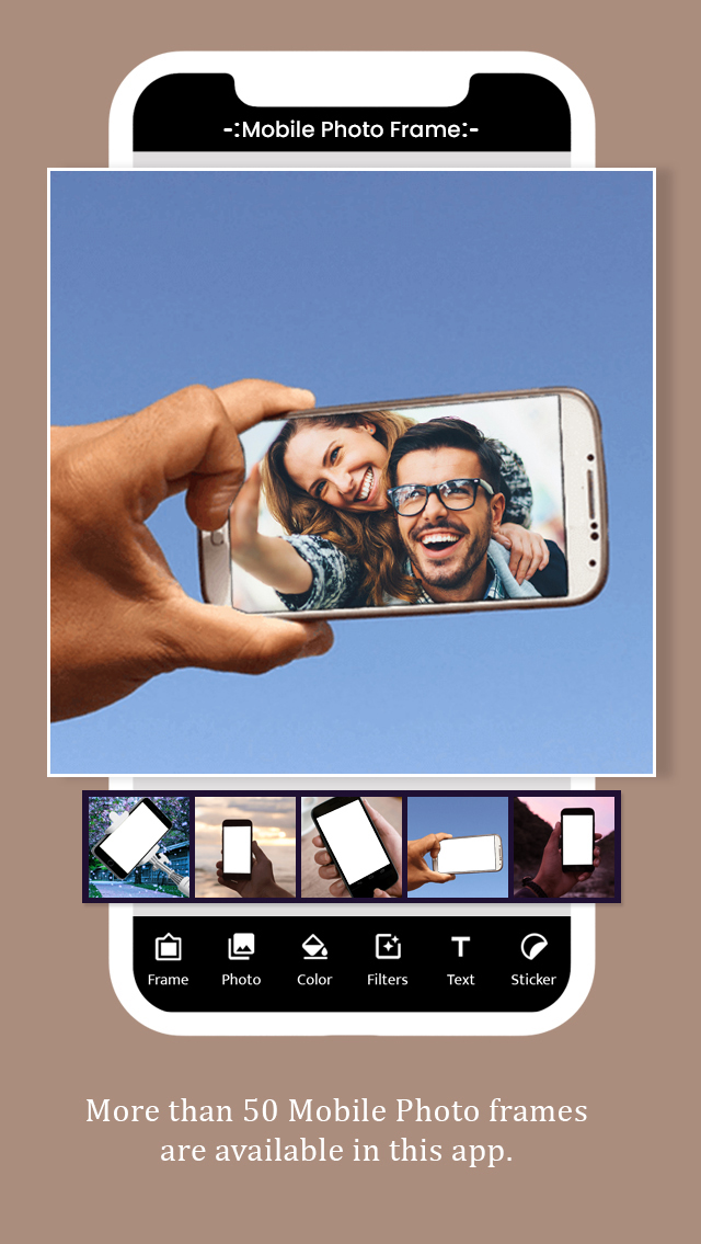 اسکرین شات 2 برنامه Mobile Photo Frame