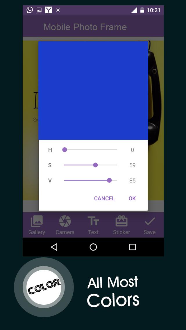 اسکرین شات 6 برنامه Mobile Photo Frame