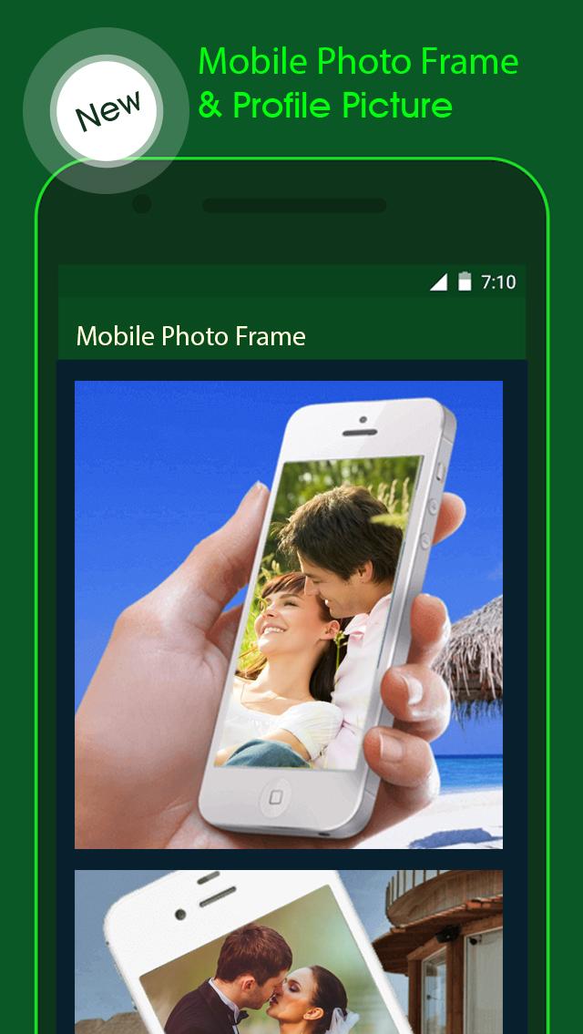 اسکرین شات 2 برنامه Mobile Photo Frame
