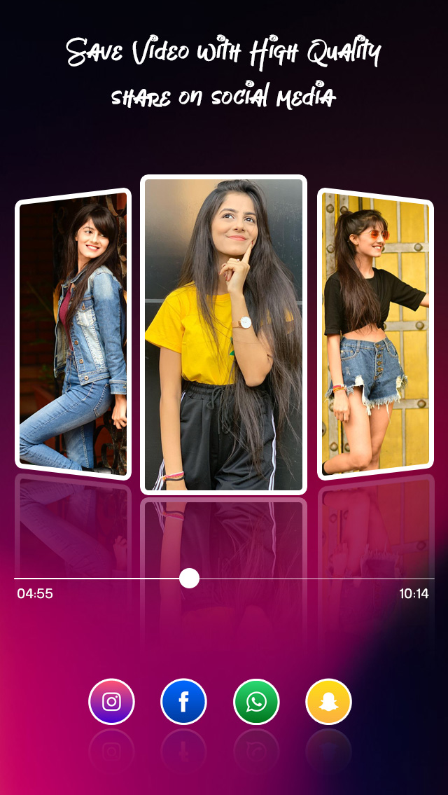 اسکرین شات 8 برنامه Photo Video Maker with Music