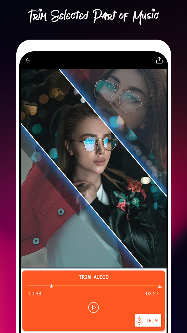 اسکرین شات 7 برنامه Photo Video Maker with Music