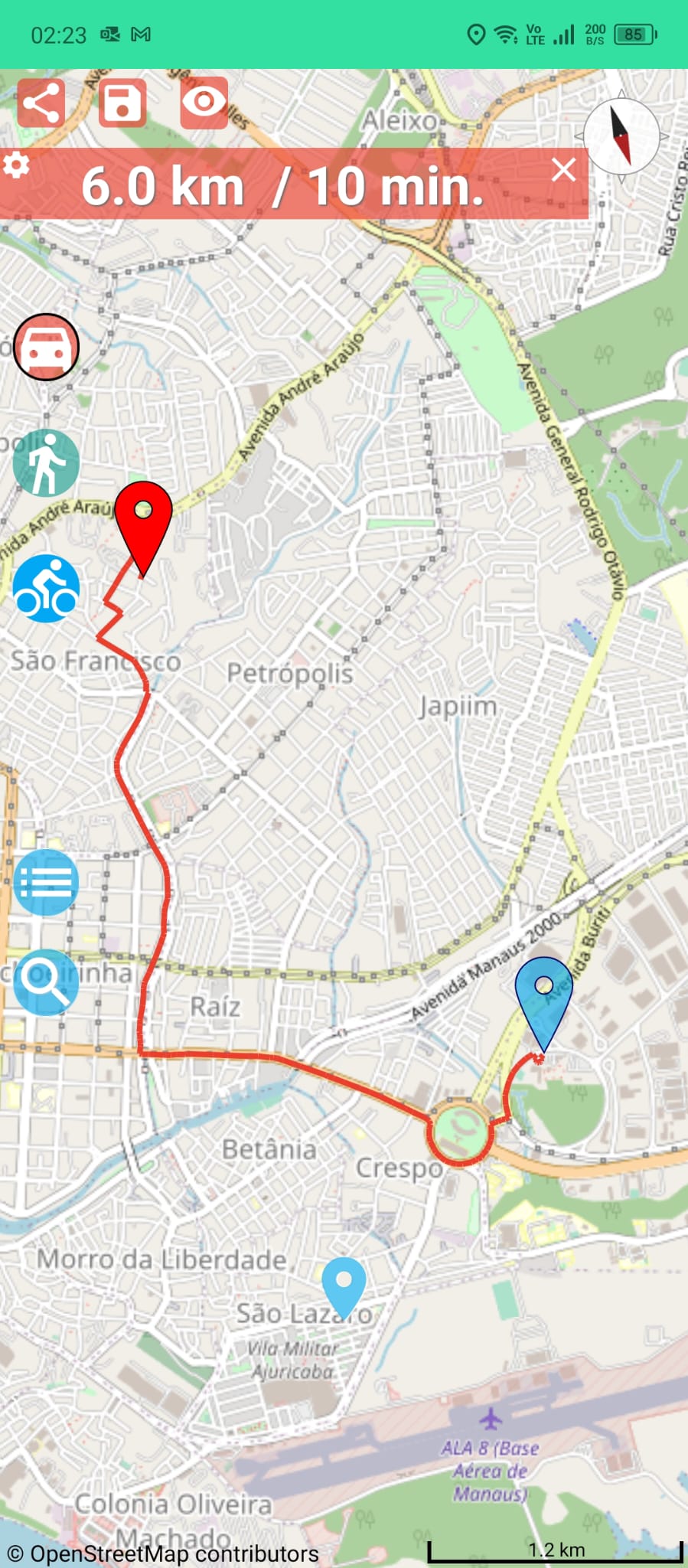 اسکرین شات 2 برنامه USA GPS Maps & My Navigation