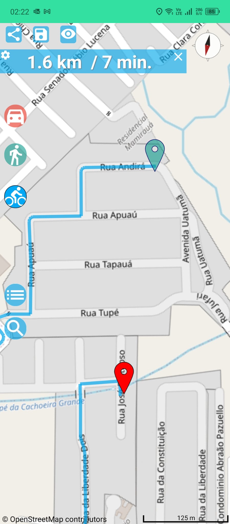 اسکرین شات 6 برنامه USA GPS Maps & My Navigation