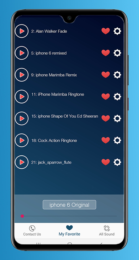 اسکرین شات 4 برنامه Music ringtones for phone