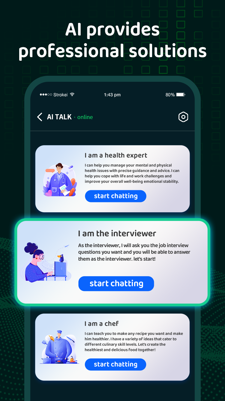 اسکرین شات 3 برنامه ChatIN - Ai Chat, Ai Bot