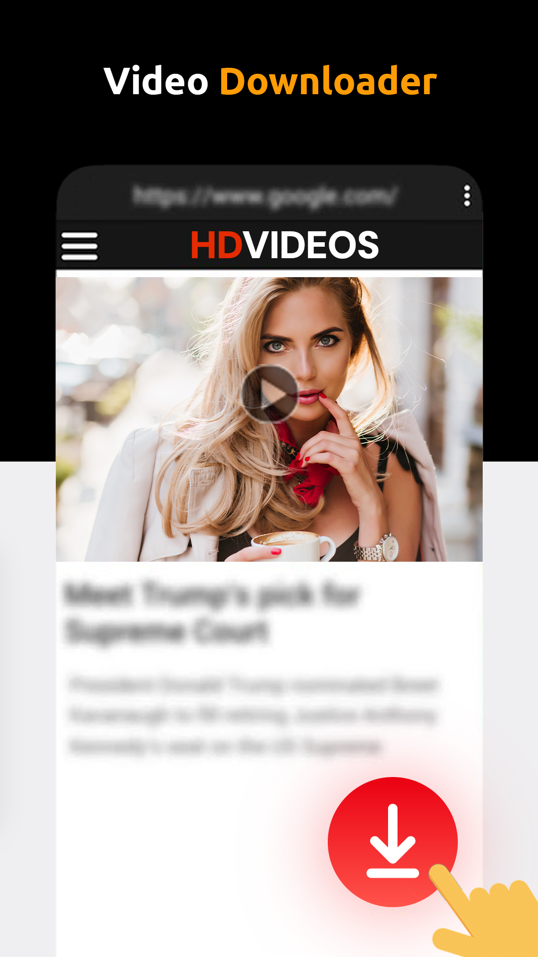 اسکرین شات 2 برنامه Video Downloader Proxy Browser
