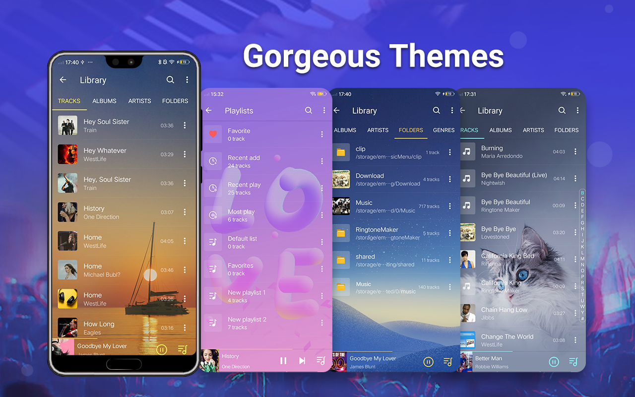اسکرین شات 7 برنامه Music player - Audio Player