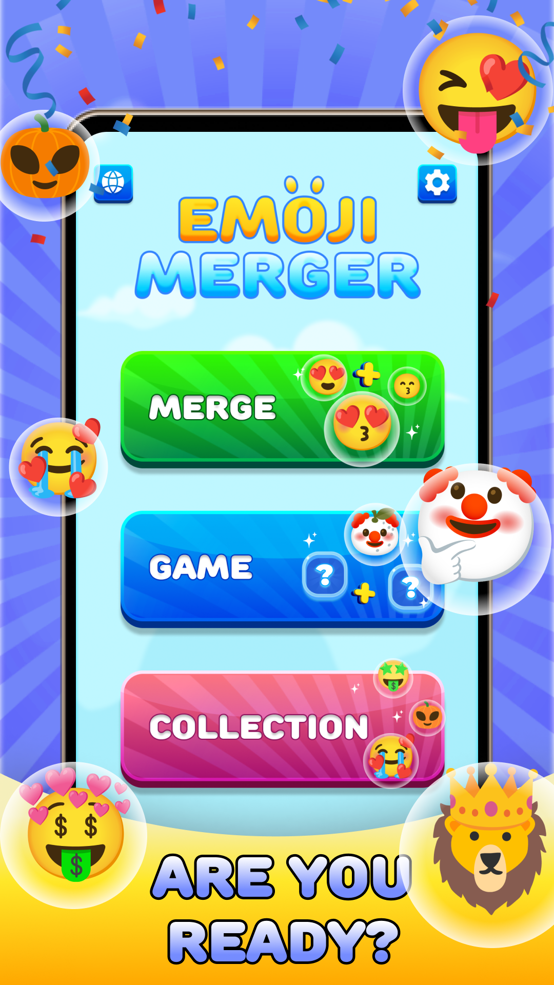 اسکرین شات 2 بازی Emoji Merge - Fun Emoji Game