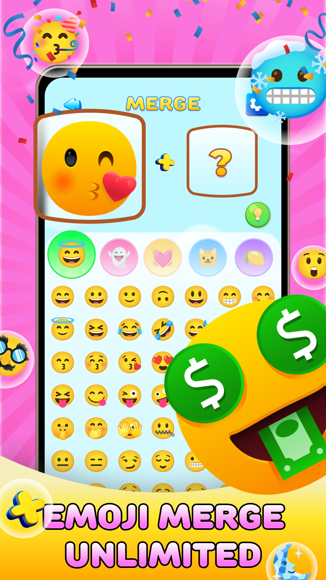 اسکرین شات 3 بازی Emoji Merge - Fun Emoji Game