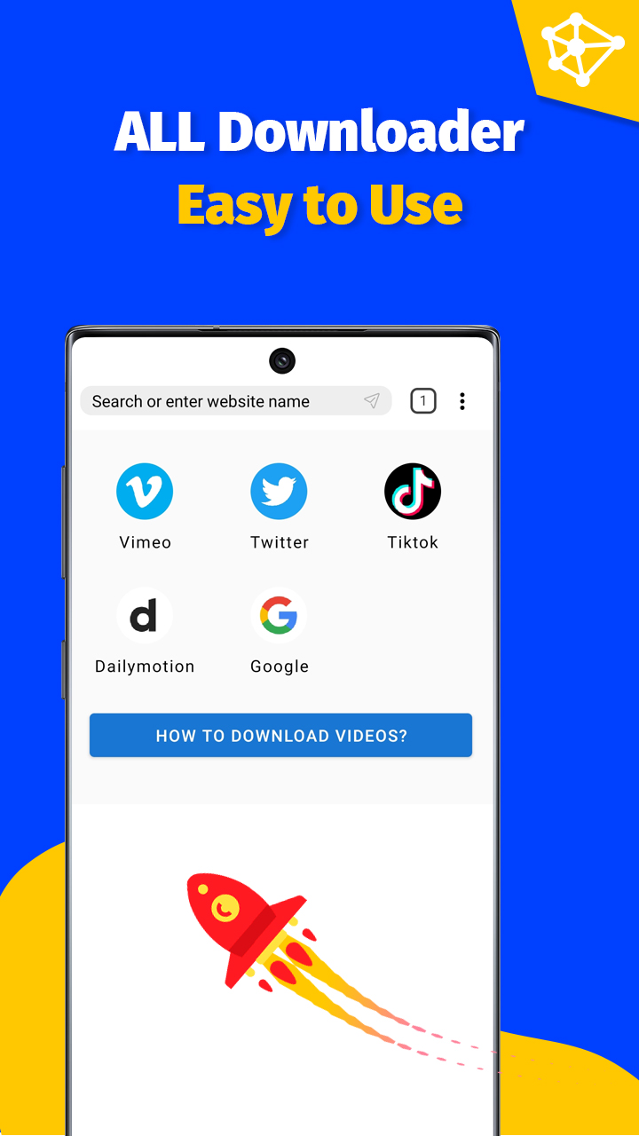 اسکرین شات 1 برنامه Video Downloader - Save Videos