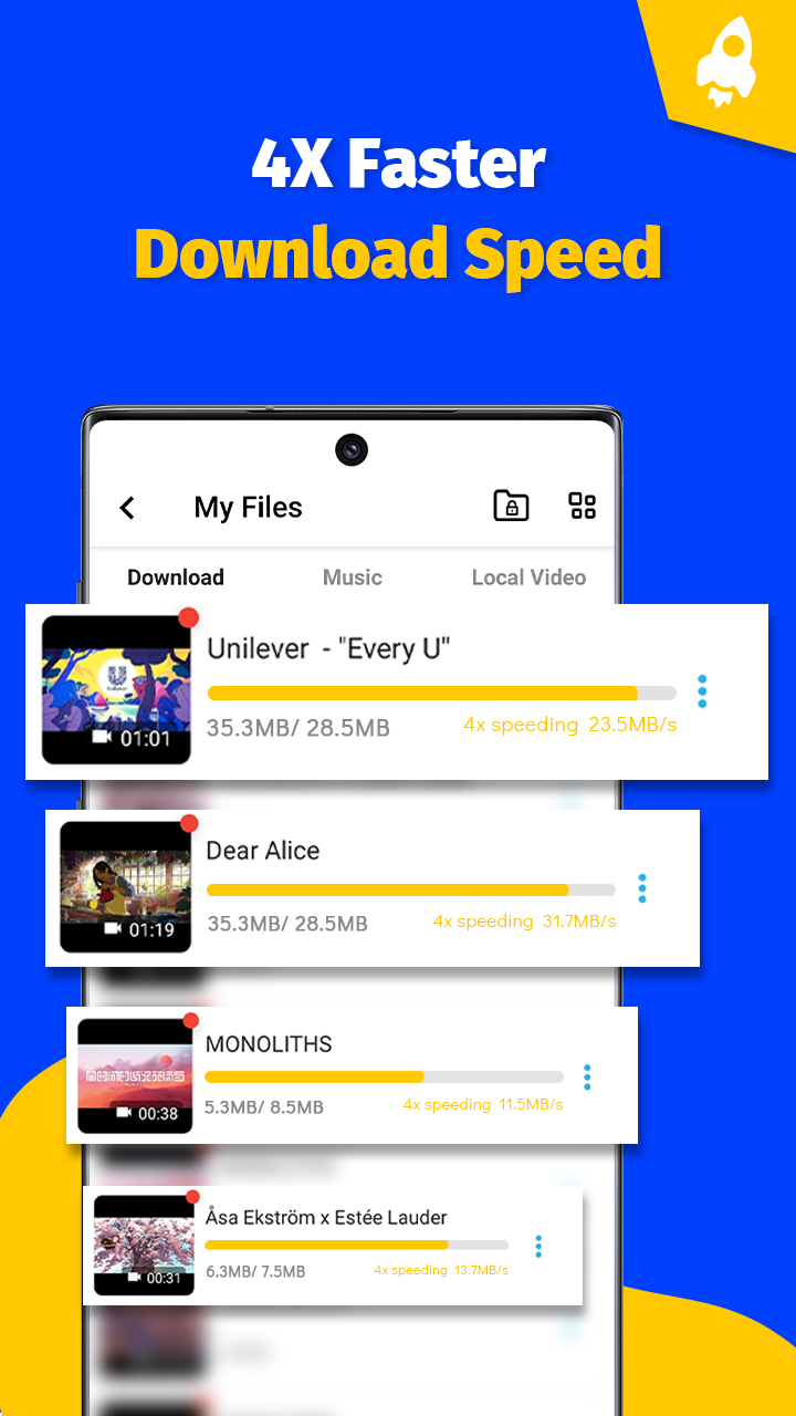 اسکرین شات 3 برنامه Video Downloader - Save Videos