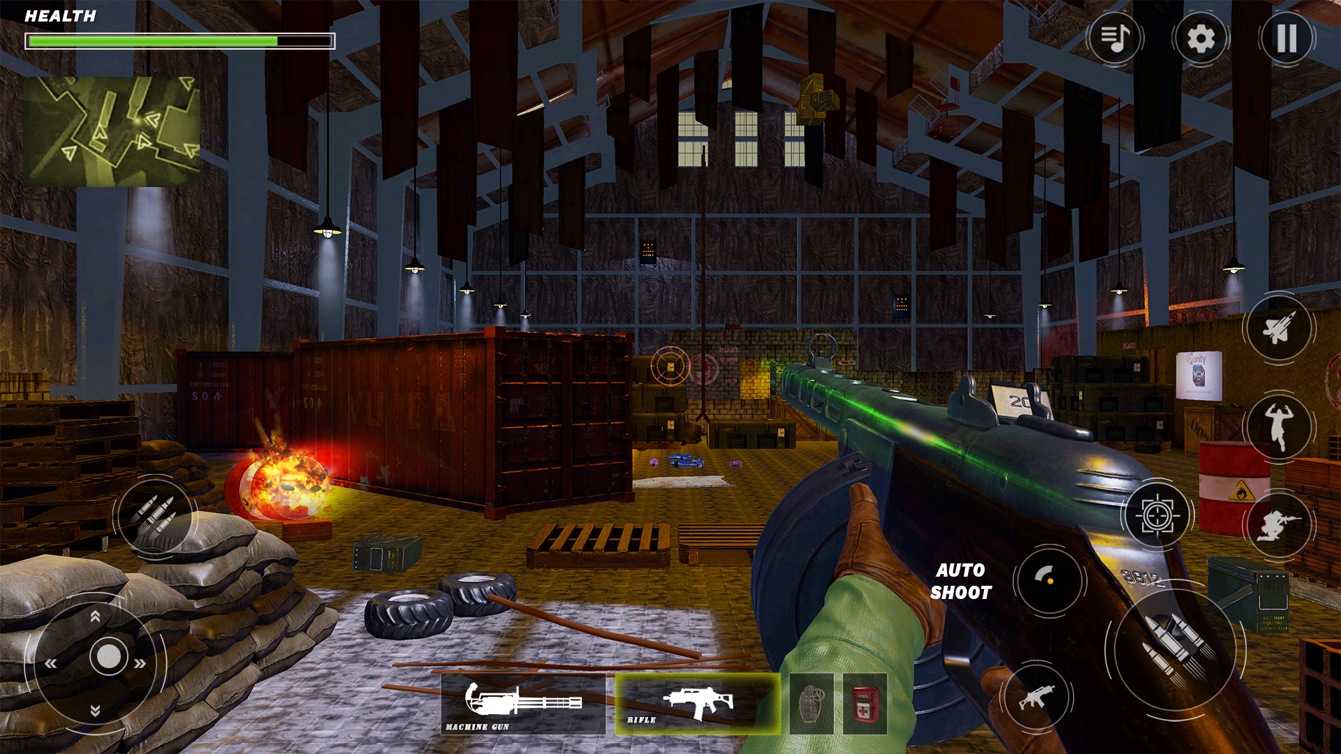 اسکرین شات 2 بازی WW2 Machine Gun 2: War Games