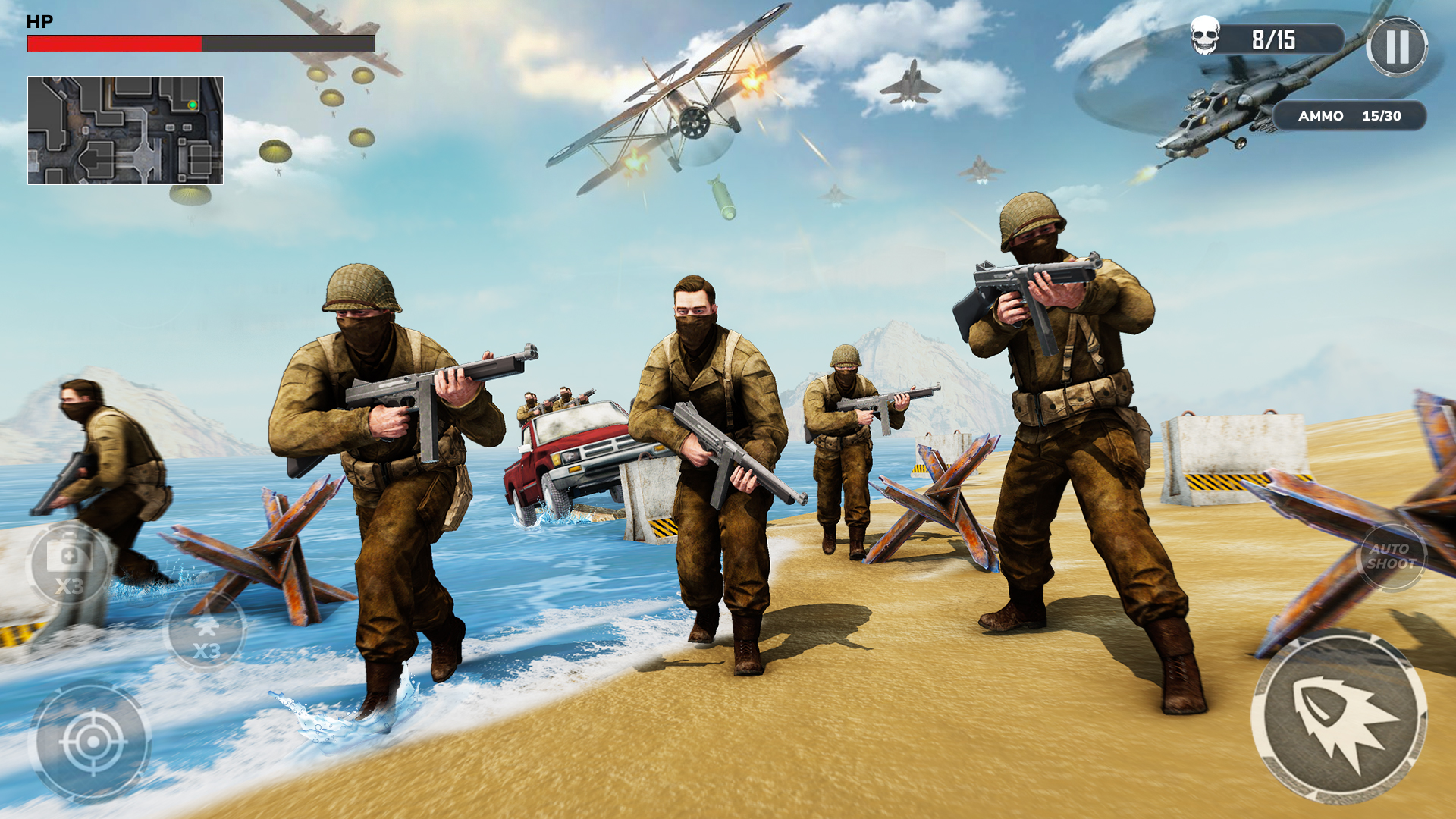 اسکرین شات 5 بازی WW2 Tank Battle: War Games FPS