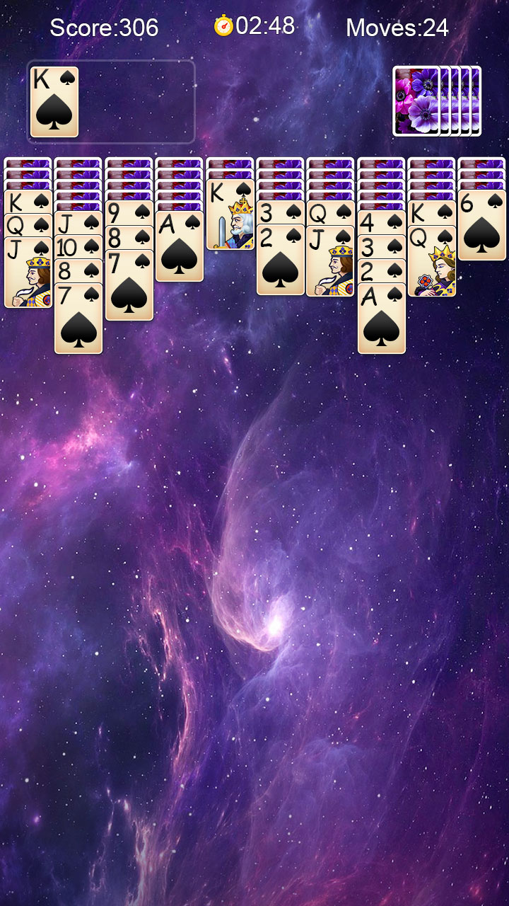 اسکرین شات 7 بازی Spider Solitaire-Card Games