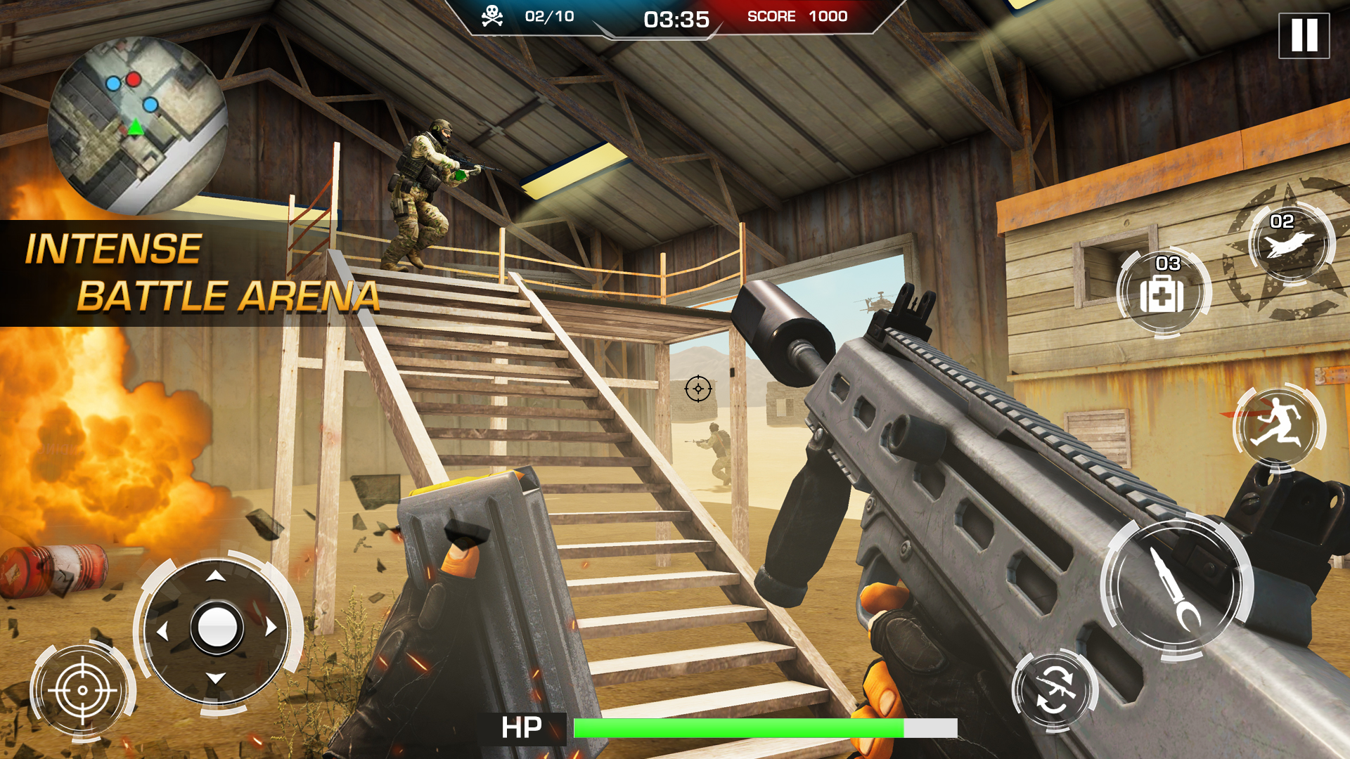 اسکرین شات 3 بازی Critical Warfare Strike Games