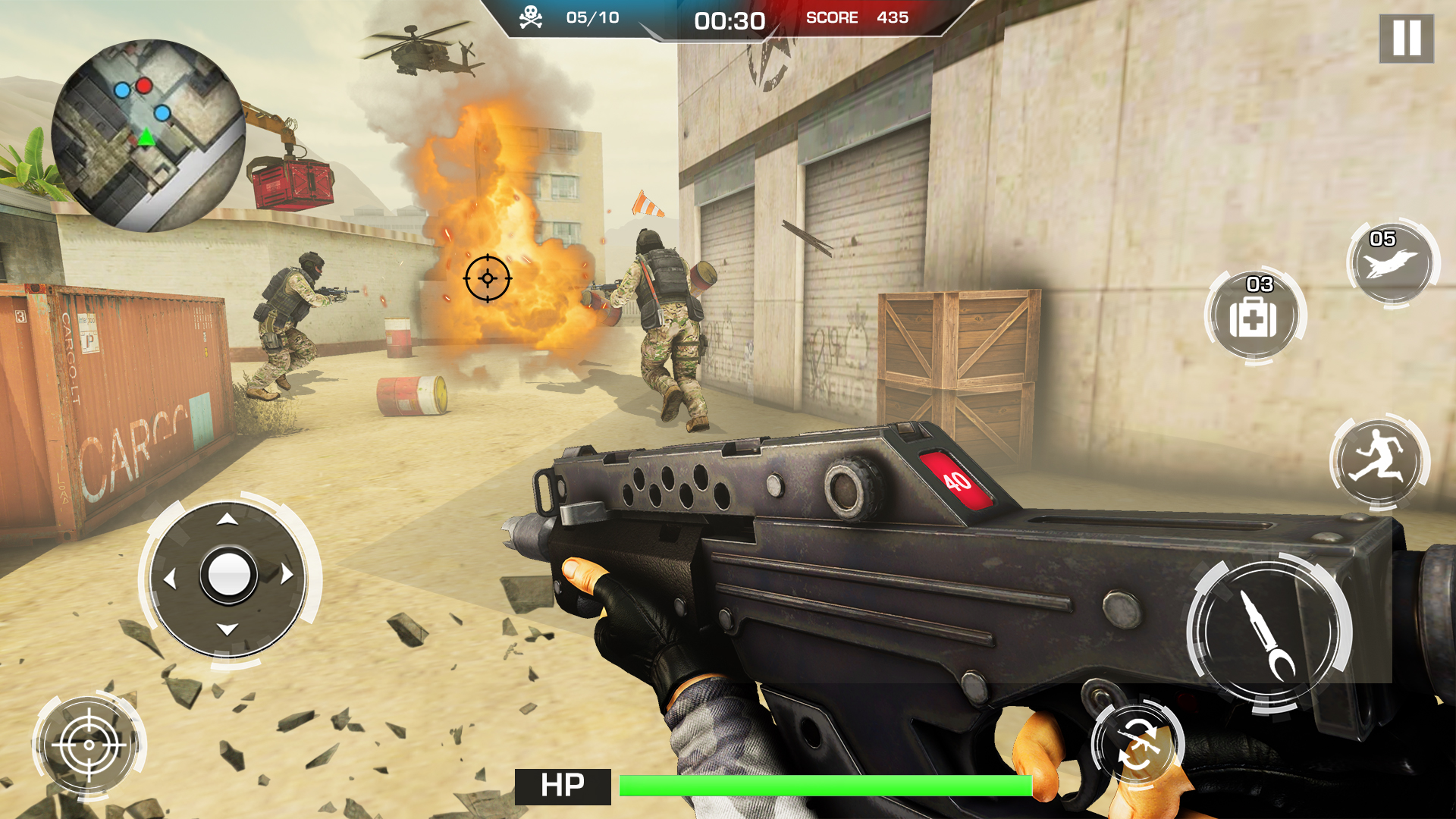 اسکرین شات 1 بازی Critical Warfare Strike Games