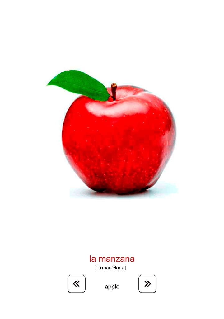 اسکرین شات 4 برنامه Learn and play Spanish words