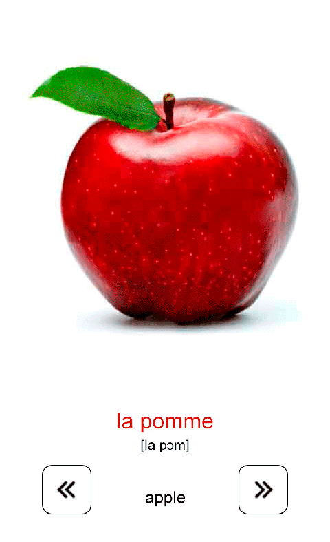اسکرین شات 4 برنامه Learn and play French words