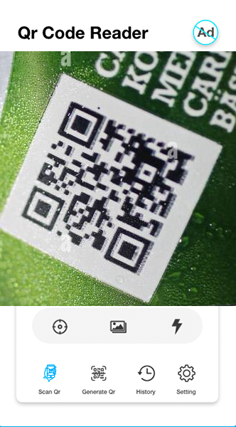 اسکرین شات 1 برنامه QR Code Scan & Multi Space Web