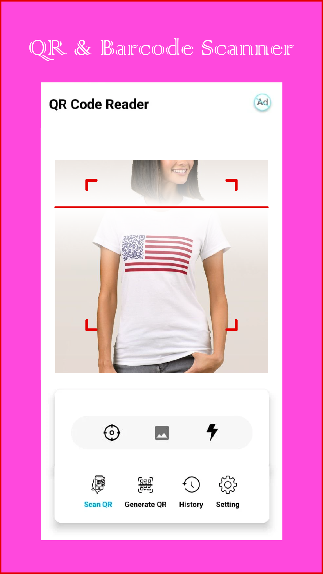 اسکرین شات 5 برنامه QR Code Scan & Multi Space Web