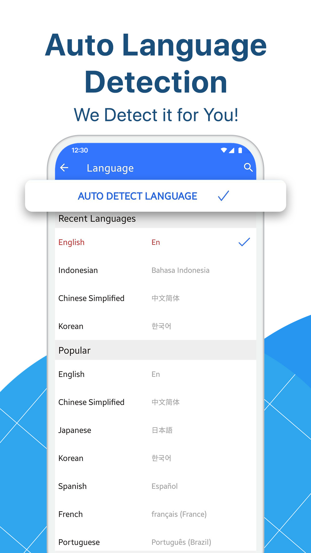 اسکرین شات 5 برنامه Translate All Languages