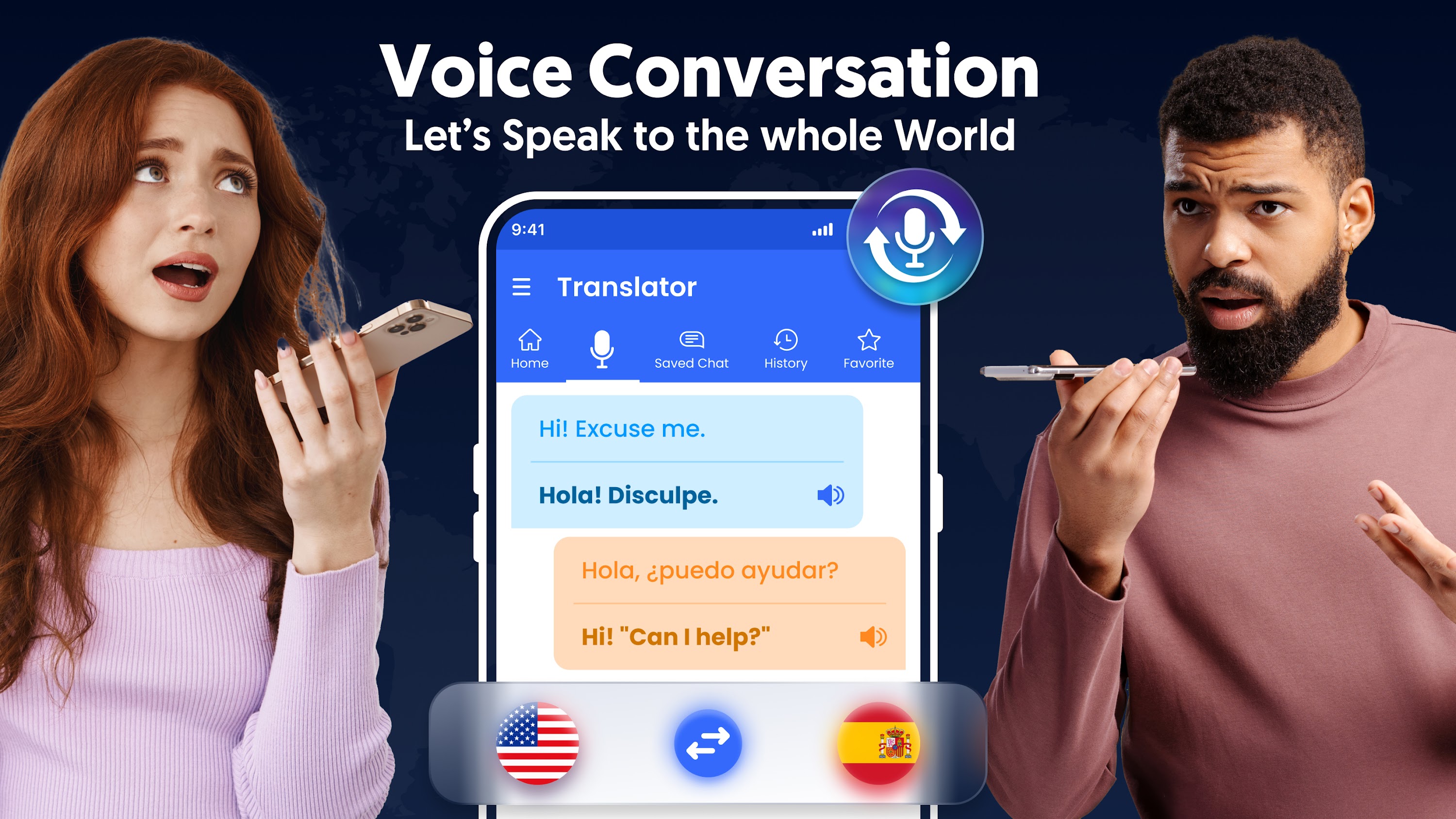 اسکرین شات 2 برنامه Translate All Languages
