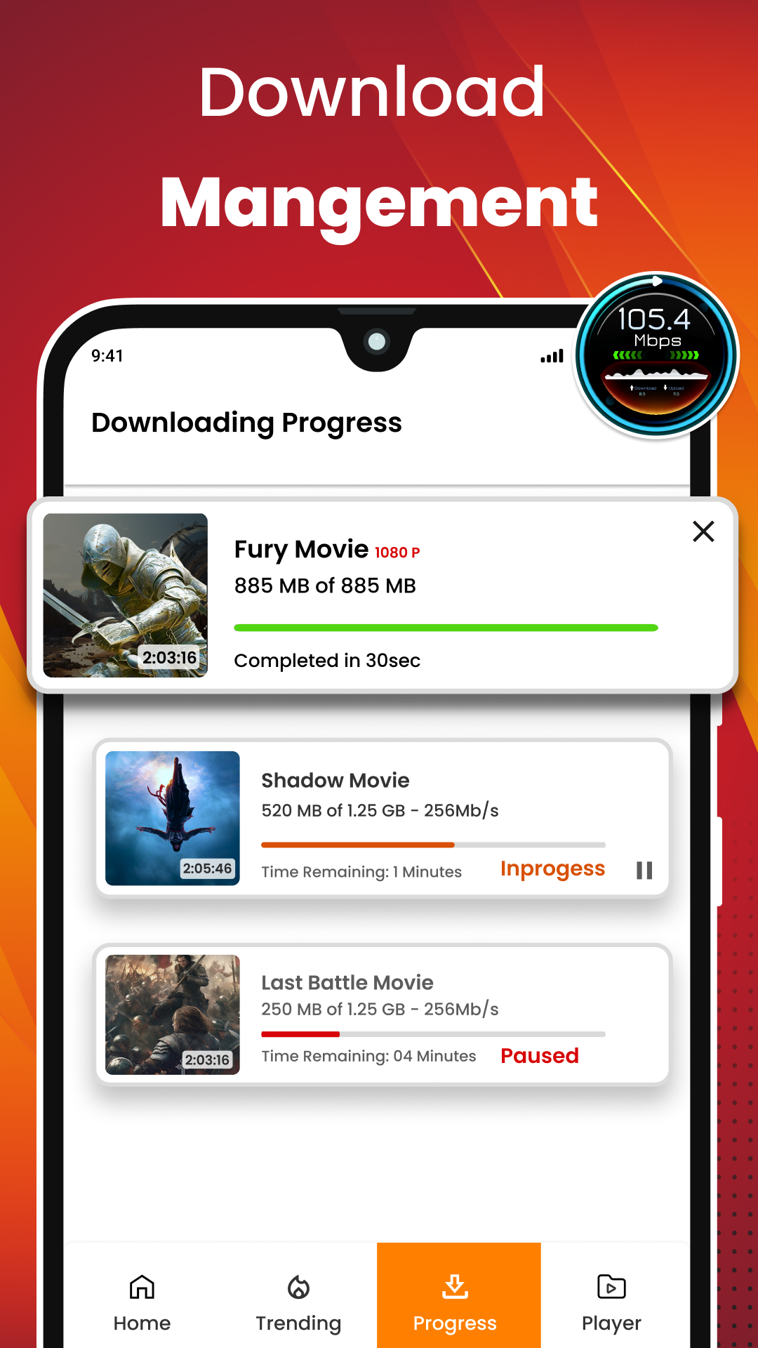 اسکرین شات 4 برنامه 4k Video Downloader and Player