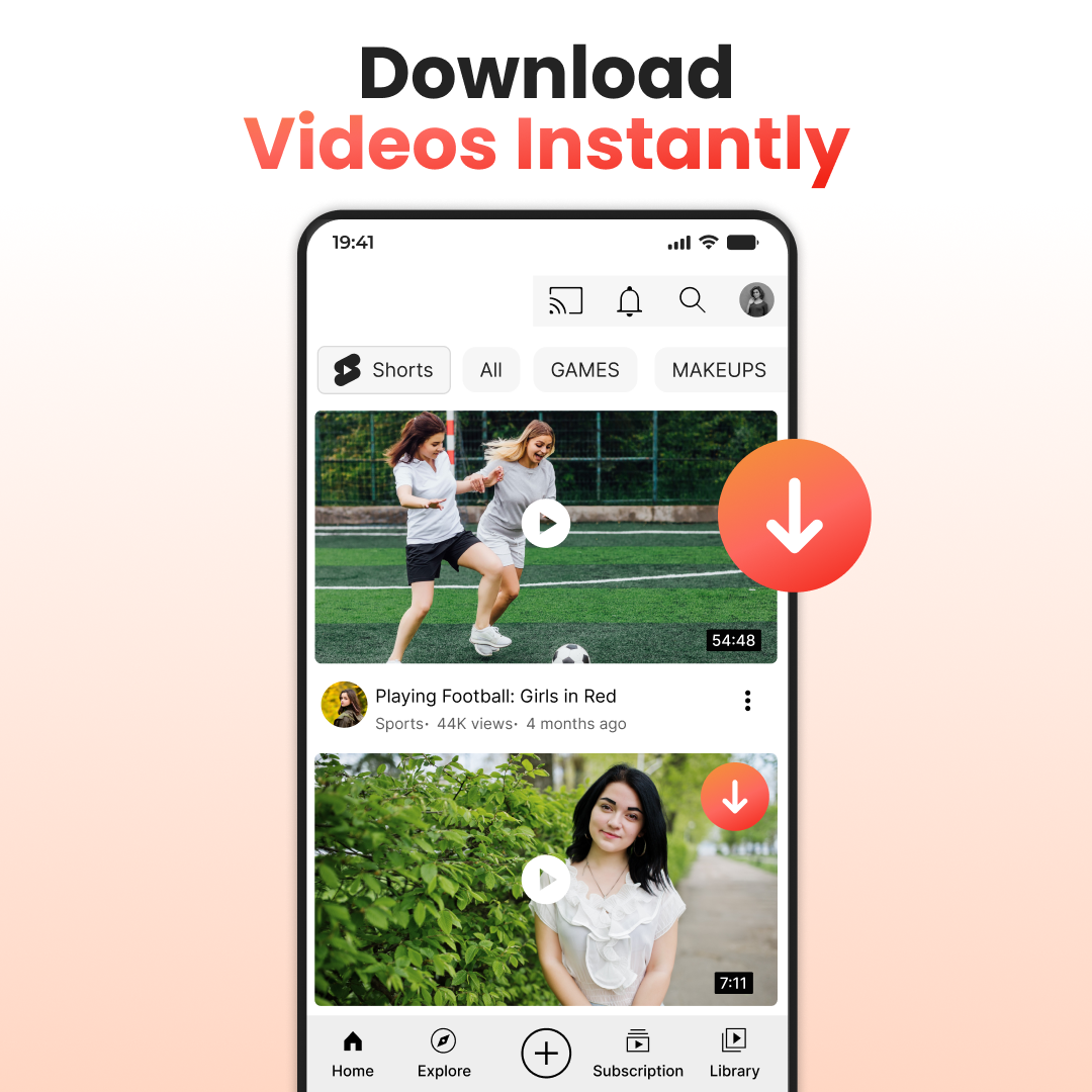 اسکرین شات 2 برنامه 4k Video Downloader and Player