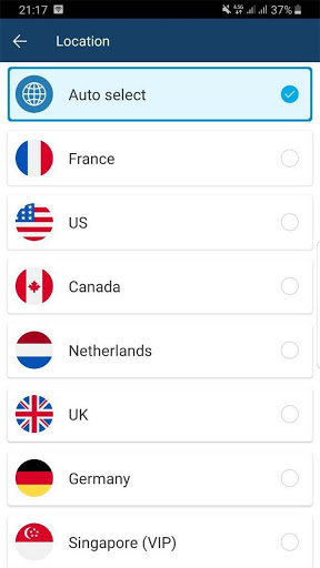 اسکرین شات 5 برنامه فیلتر شکن قوی و پرسرعت Can Vpn