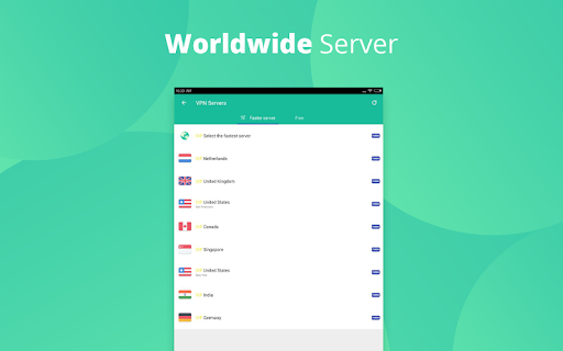 اسکرین شات 7 برنامه Free VPN & security unblock Proxy -Snap Master VPN