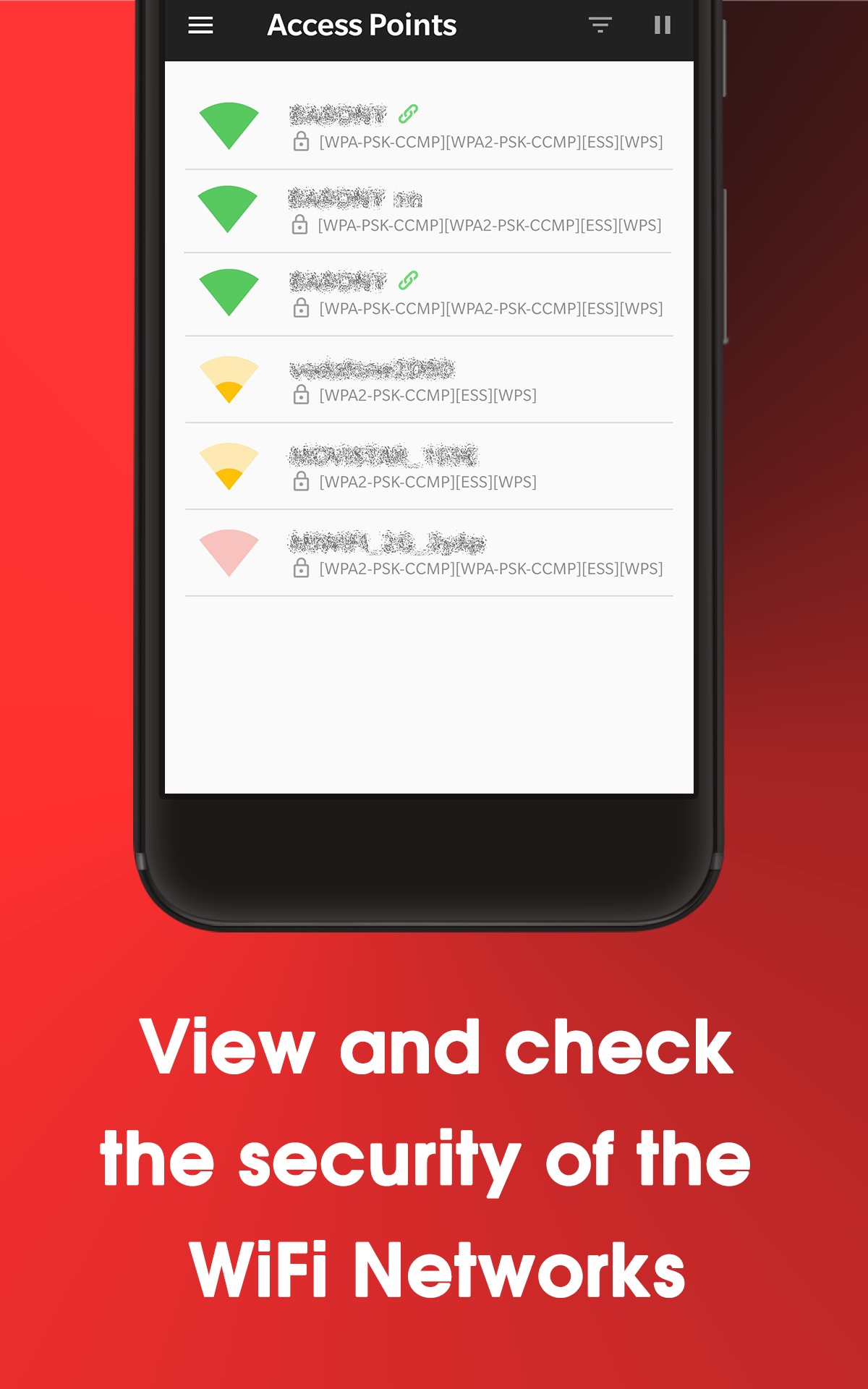 اسکرین شات 3 برنامه Wifi Password Viewer & Finder