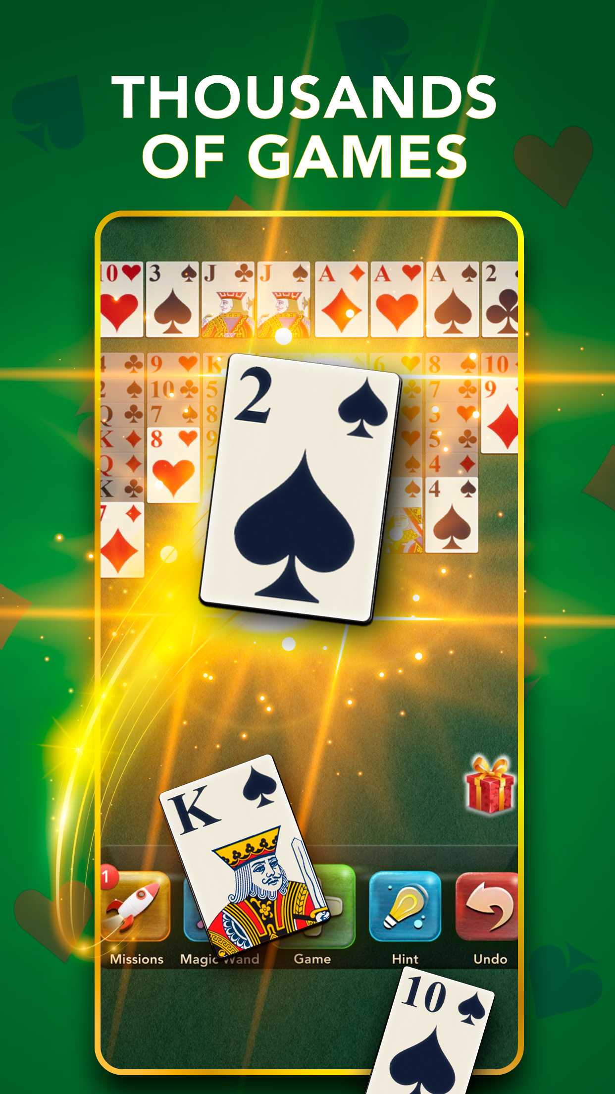 اسکرین شات 3 بازی FreeCell Solitaire Card Game