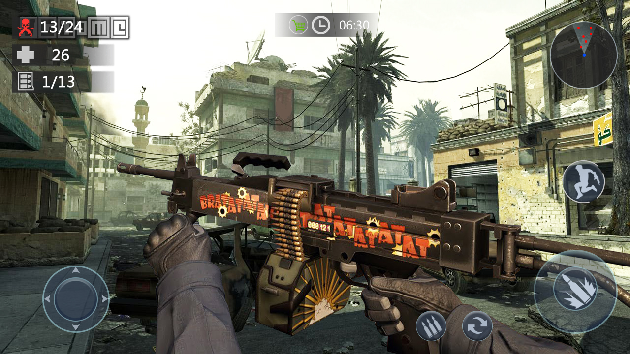 اسکرین شات 4 برنامه Zombie Trigger 3D Gun Shooter
