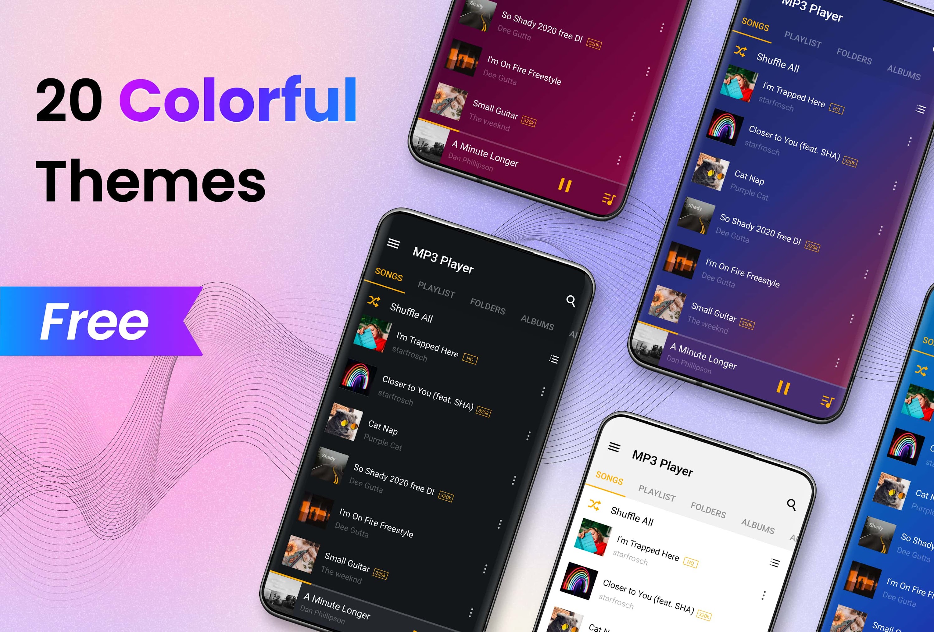 اسکرین شات 6 برنامه Music Player & MP3, Bass Boost