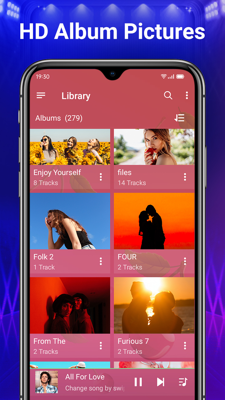 اسکرین شات 5 برنامه Music Player - MP3 Player