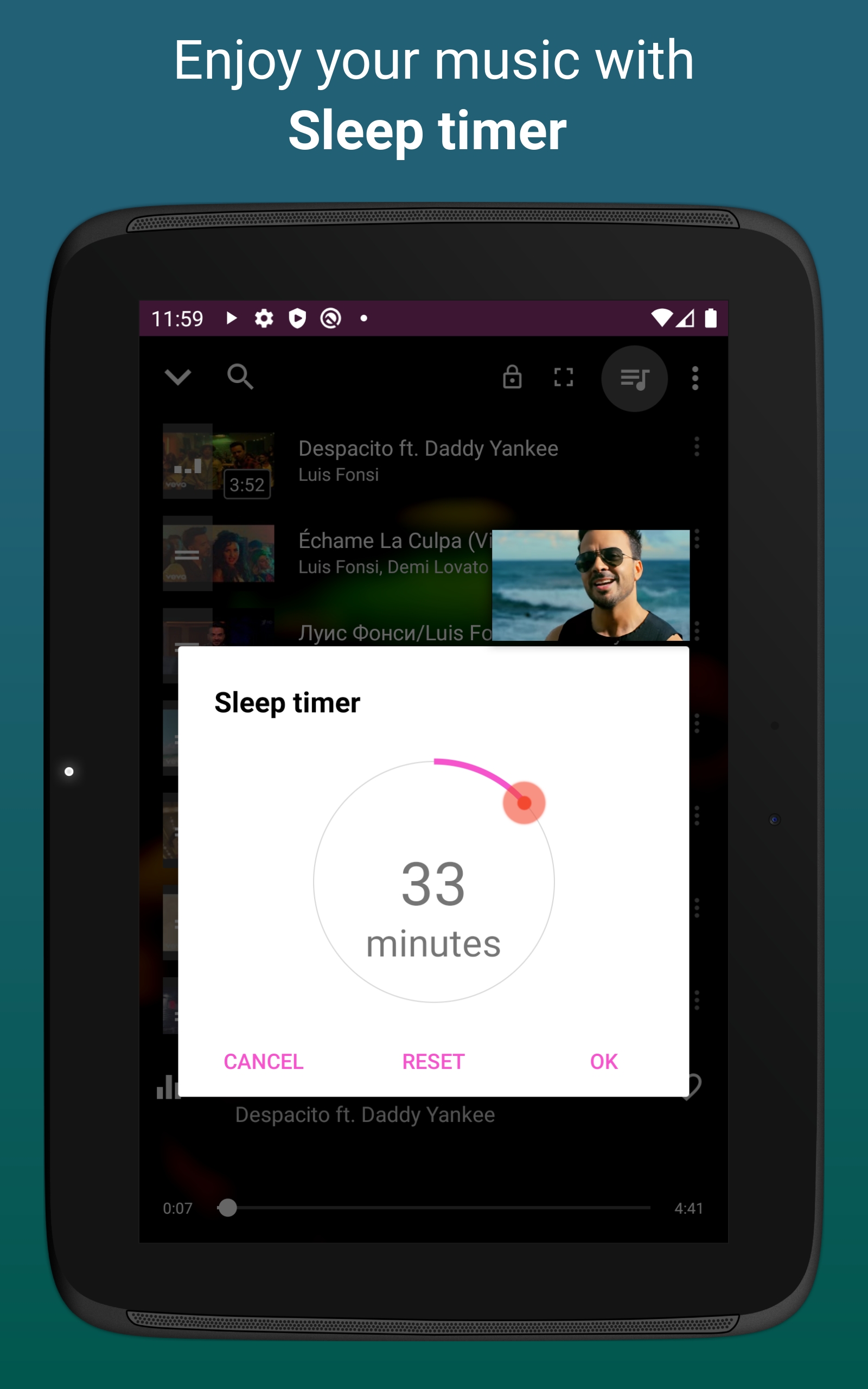 اسکرین شات برنامه Video Music Player Downloader 4