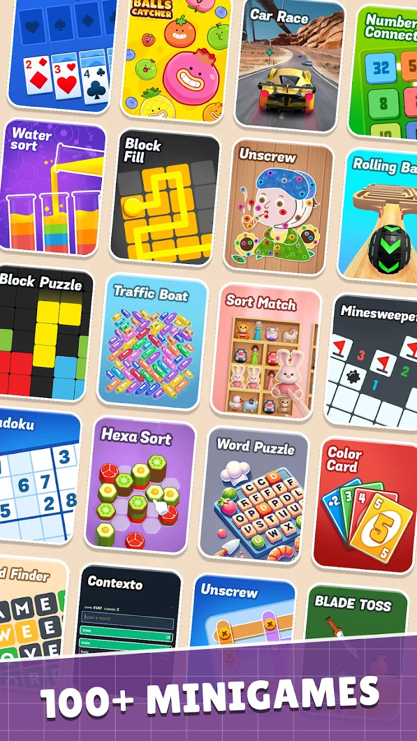 اسکرین شات 7 بازی GameHub: All-in-One Minigames