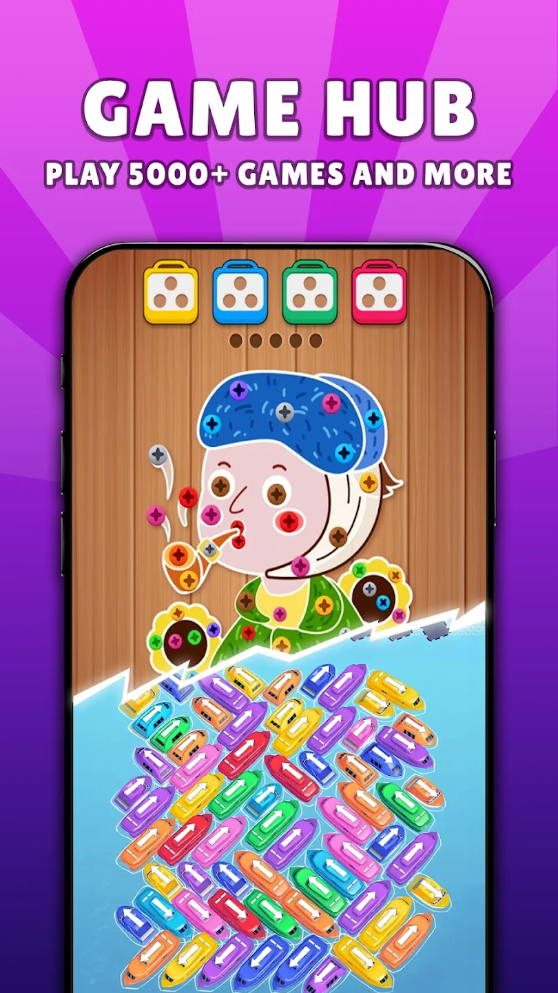 اسکرین شات 6 بازی GameHub: All-in-One Minigames