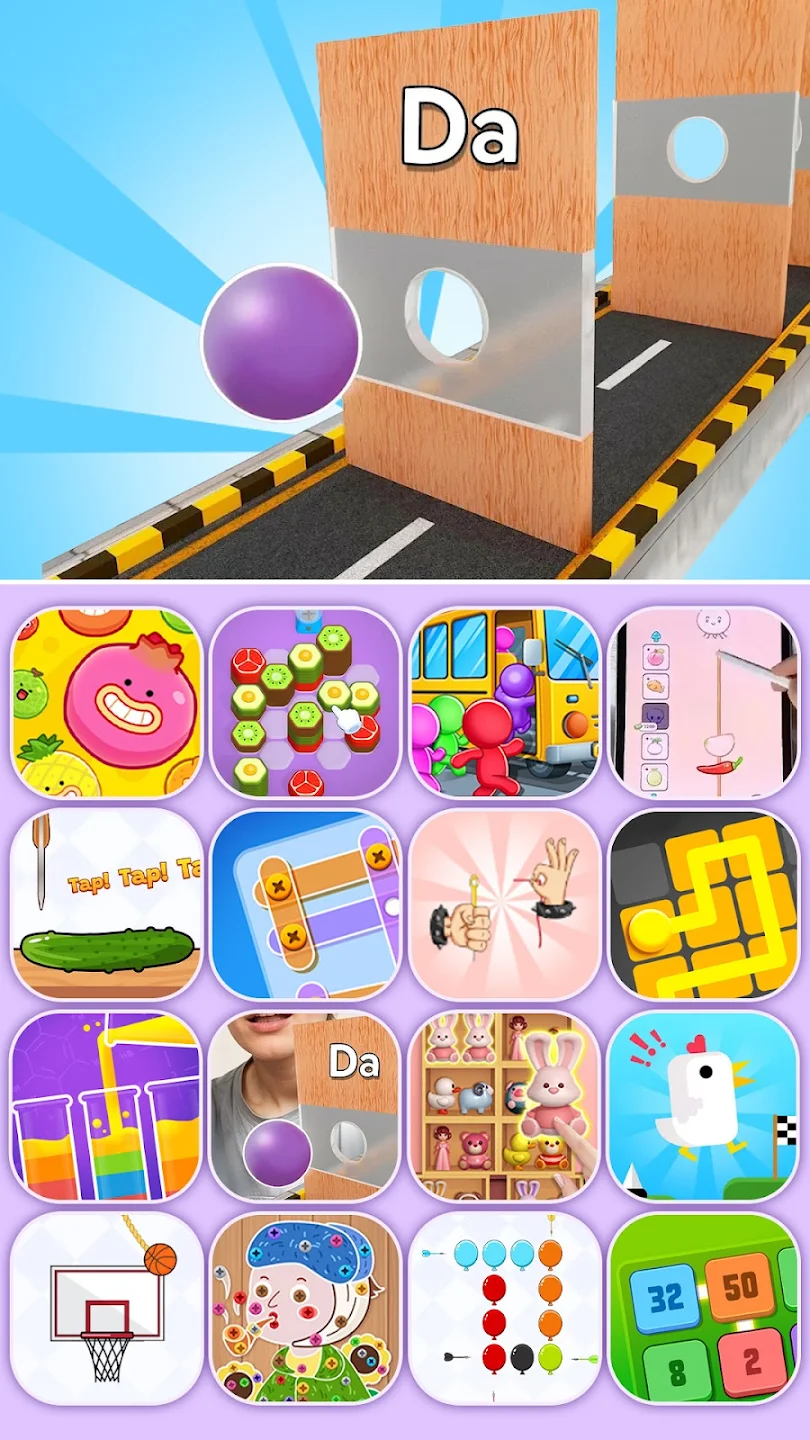 اسکرین شات 5 بازی GameHub: All-in-One Minigames