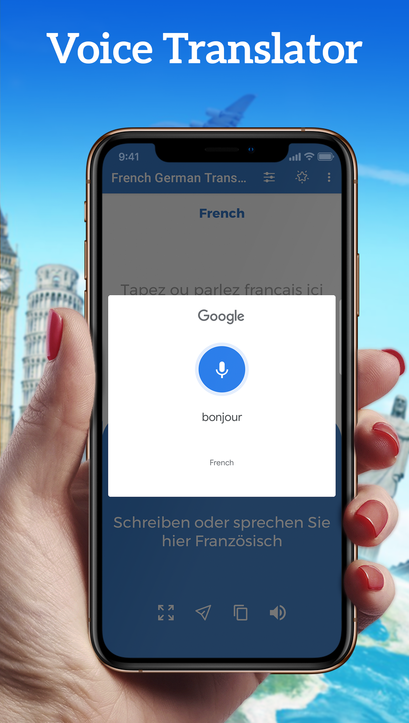 اسکرین شات 2 برنامه German French Translator