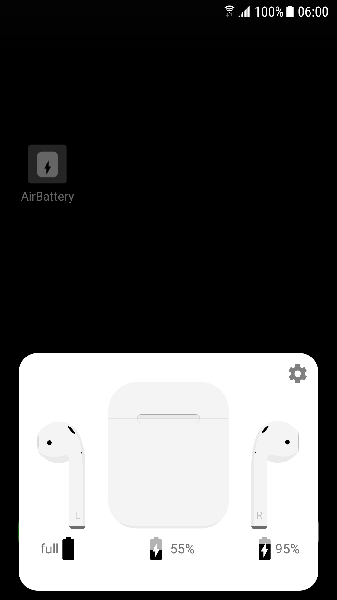اسکرین شات برنامه AirBattery 1