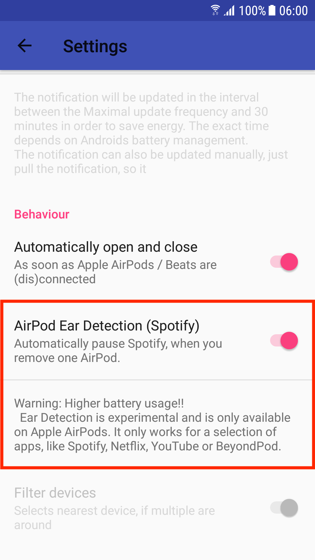 اسکرین شات برنامه AirBattery 4