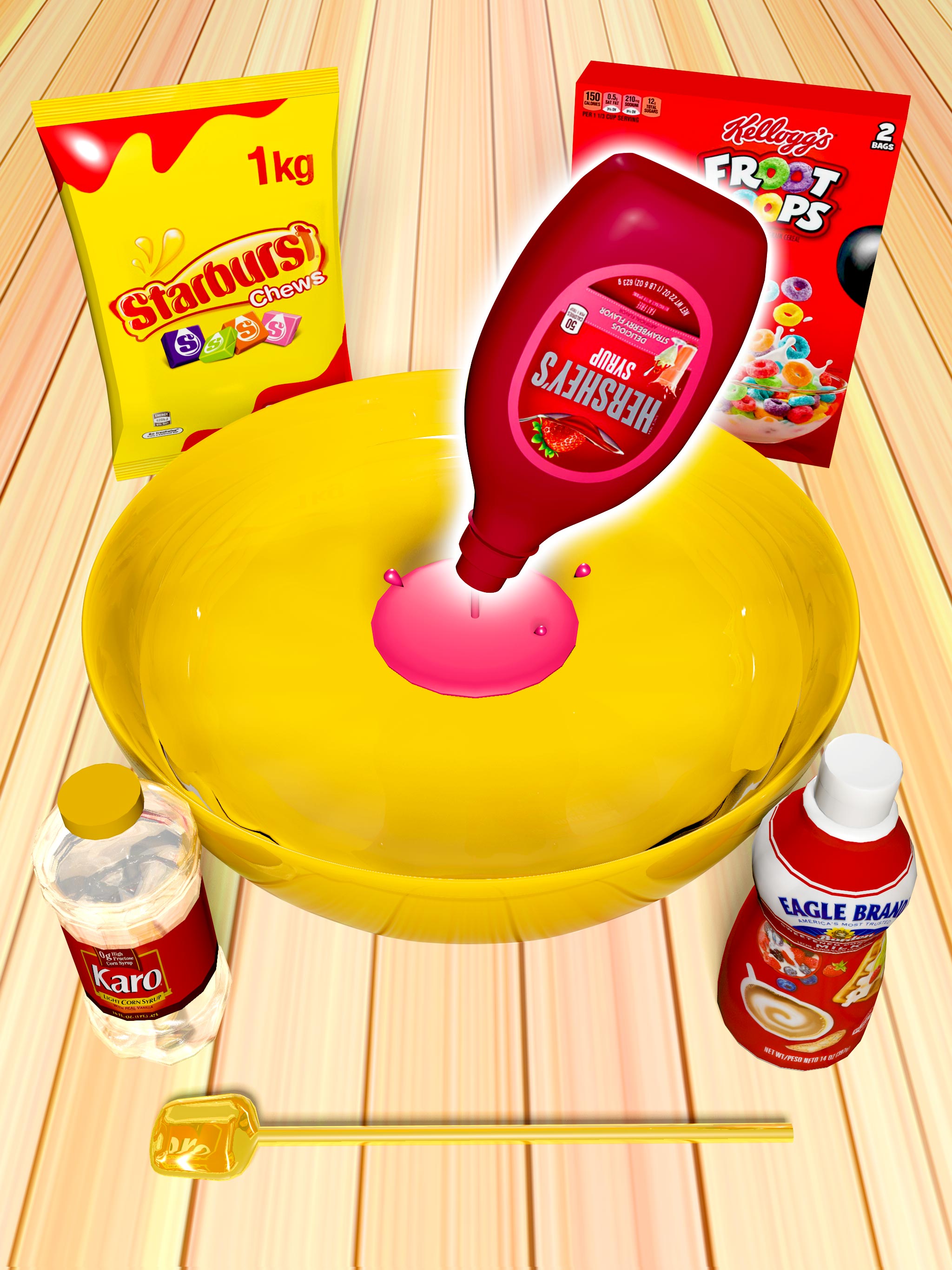 اسکرین شات 1 بازی Frozen Honey Jelly Slime Games