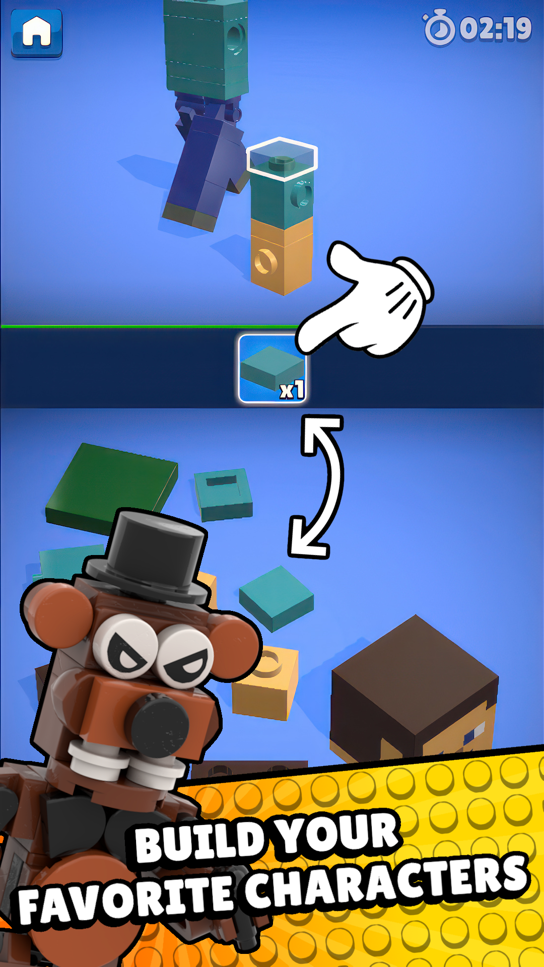 اسکرین شات 1 بازی Construction Set - 3D Builder