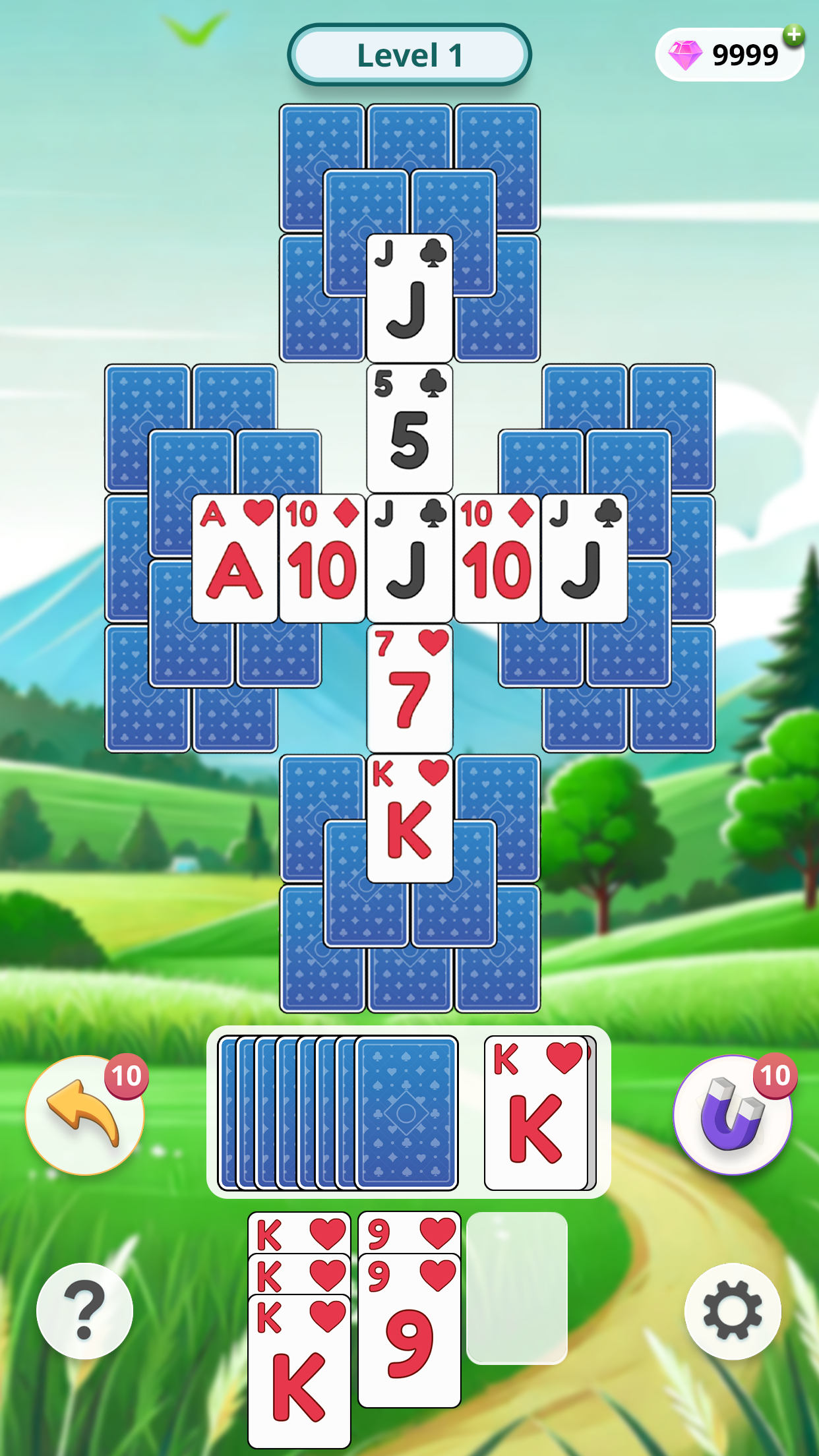 اسکرین شات 3 بازی Solitaire Park