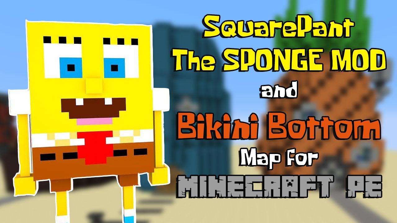 اسکرین شات 2 برنامه Bikini Bottom for Minecraft PE